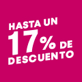 Hasta un 17% de descuento
